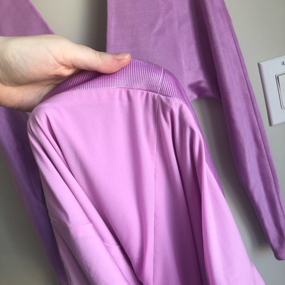 Cushnie Lilac Knit Bodycon Back Cowl Dress - Size 0 - NWOT - Picture 12 of 13